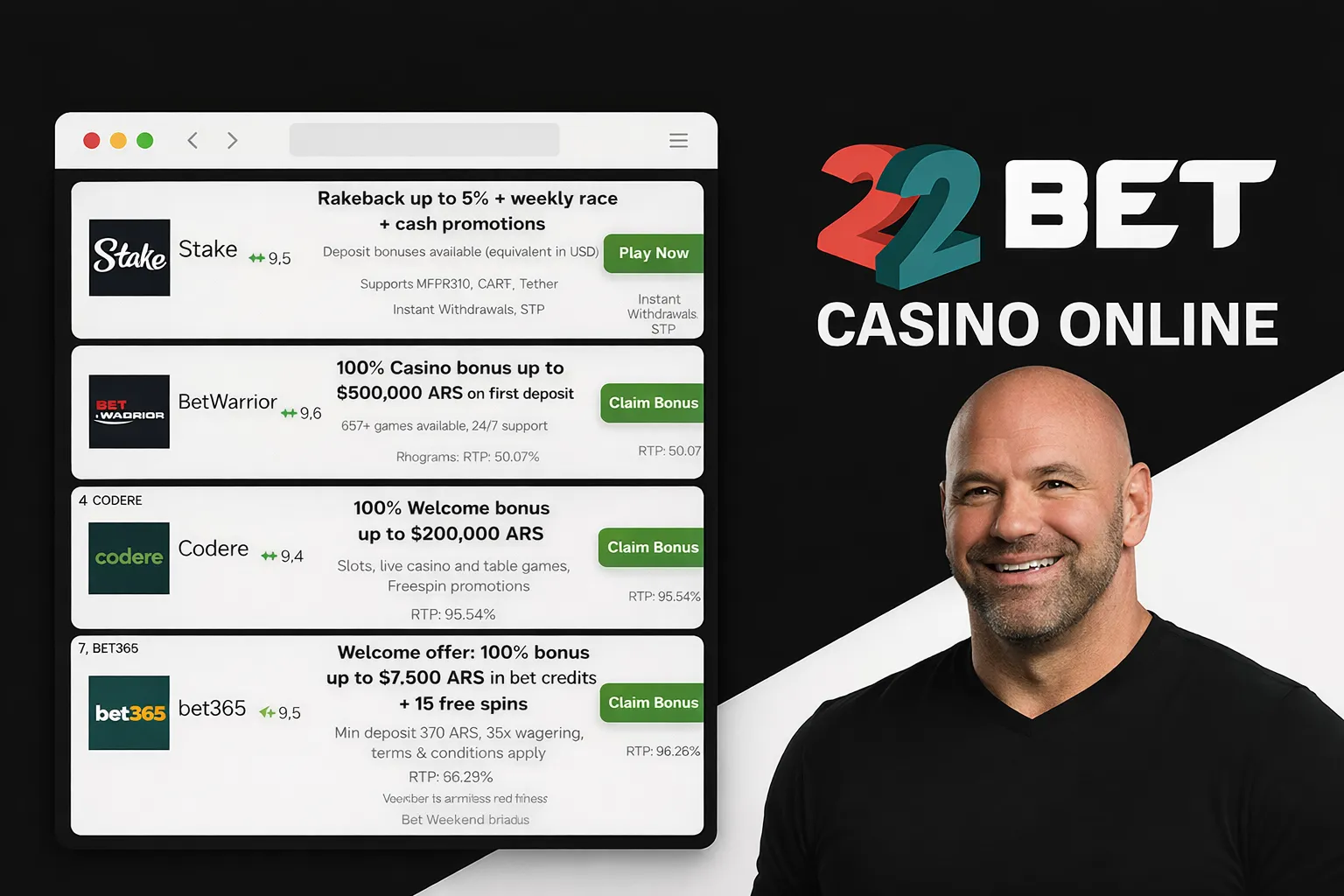 22bet Online Casino